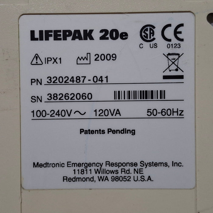 Physio-Control LifePak 20e Defibrillator