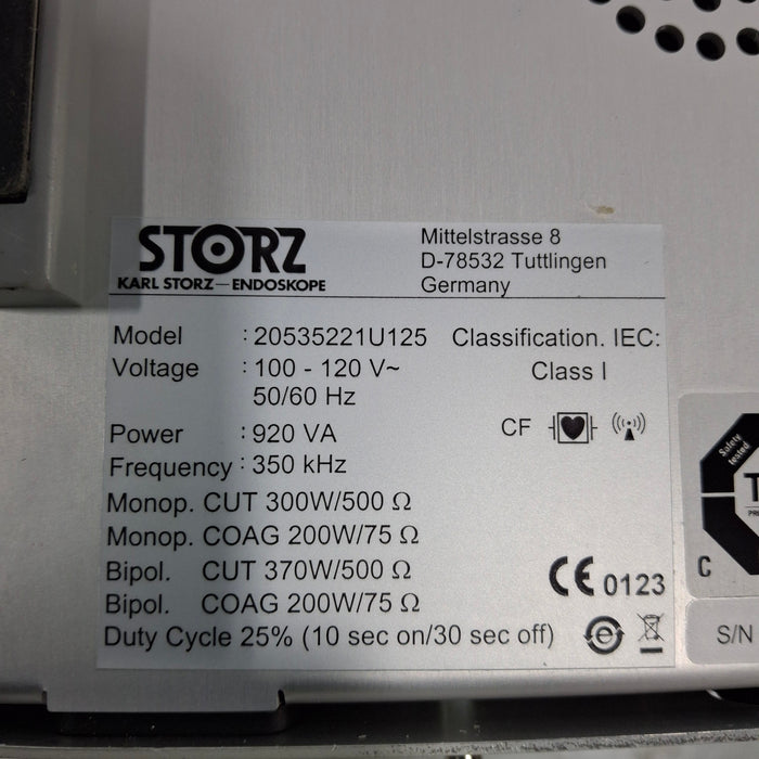 Karl Storz 205352 20 Autocon II 400 High-End Electrosurgical Unit