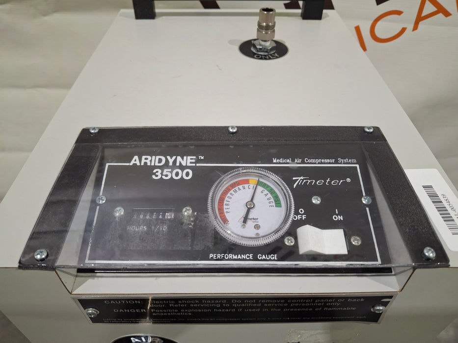 Timeter Instrument Corporation Airdyne 3500 Compressor