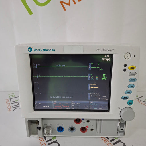 Datex-Ohmeda Datex-Ohmeda Cardiocap 5 Anesthesia Monitor Patient Monitors reLink Medical