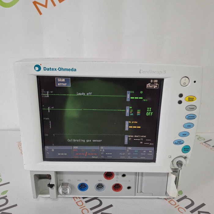 Datex-Ohmeda Cardiocap 5 Anesthesia Monitor