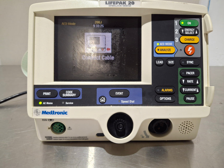 Physio-Control LifePak 20 Defib