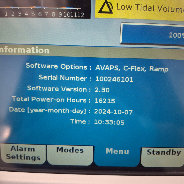 Respironics V60 BiPAP Ventilator