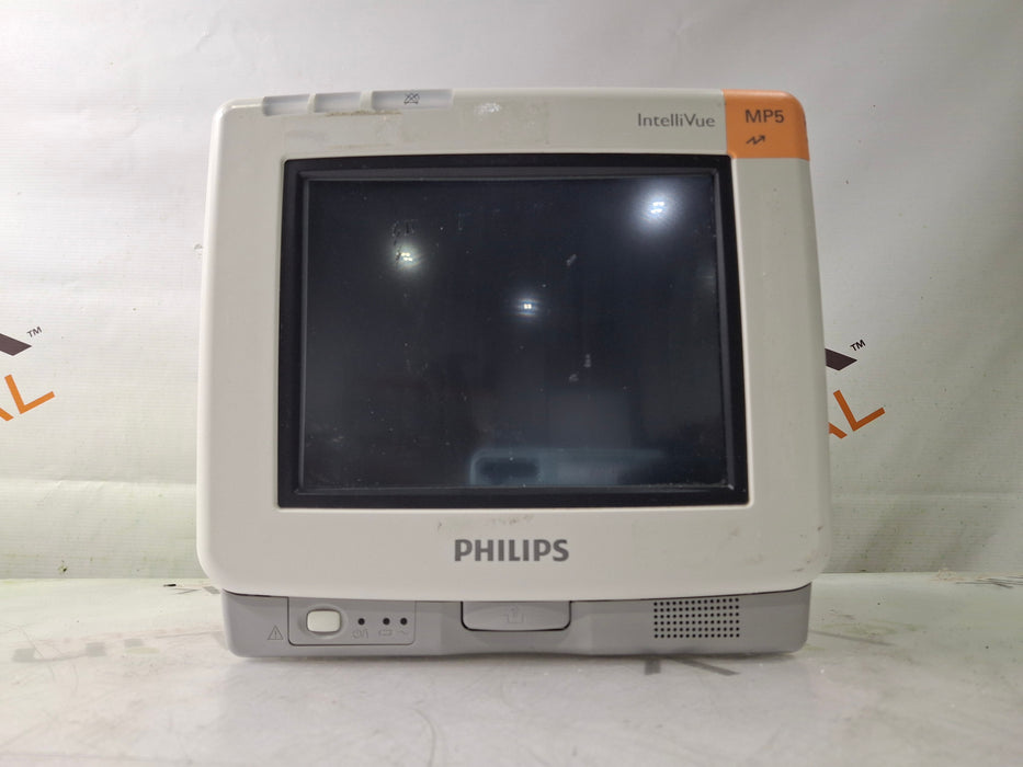 Philips Intellivue MP5 - ECG, Fast SpO2, NIBP Patient Monitor