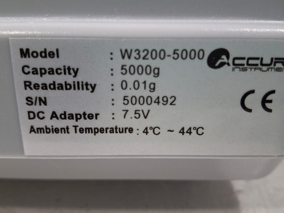 Accuris Instruments Accuris Instruments W3200-5000 Precision Balance Scale Research Lab reLink Medical