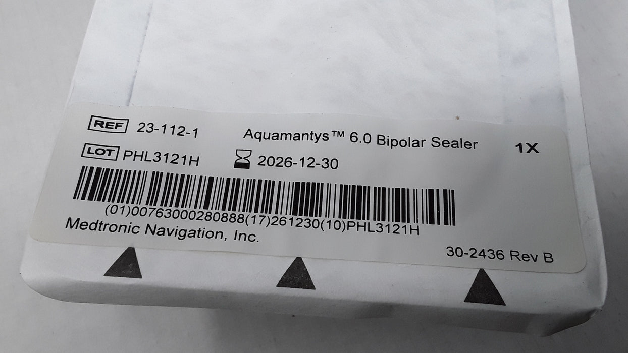 Medtronic 23-112-1 Aquamantys 6.0 Bipolar Sealer