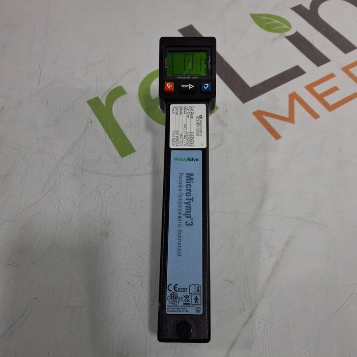 Welch Allyn Welch Allyn Microtymp 3 Tympanometer Hearing Screener Audiology reLink Medical