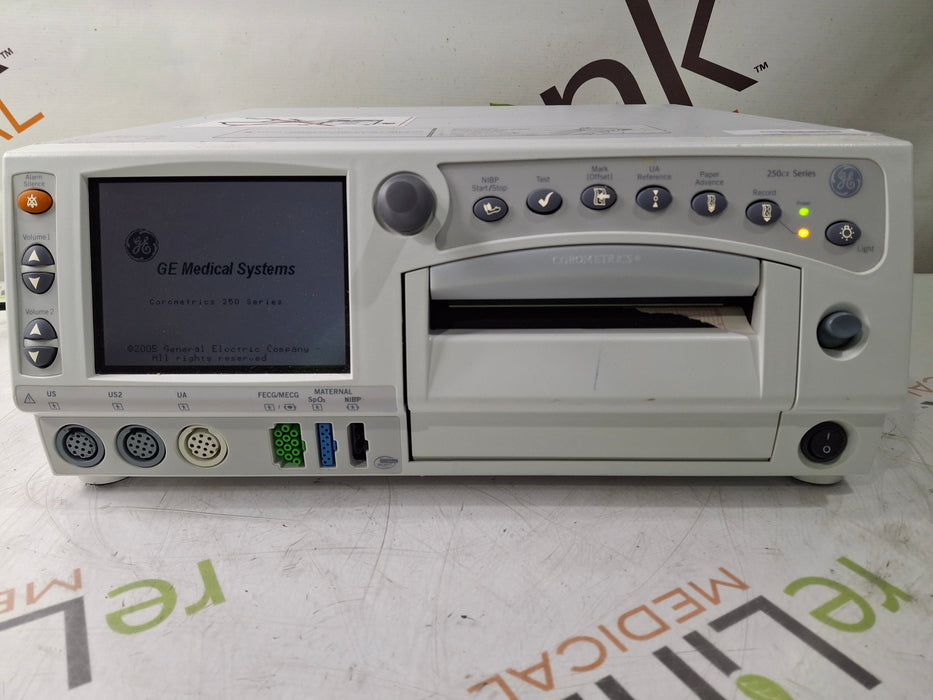 GE Healthcare Corometrics 250cx Series Model 259cx-a Fetal Monitor