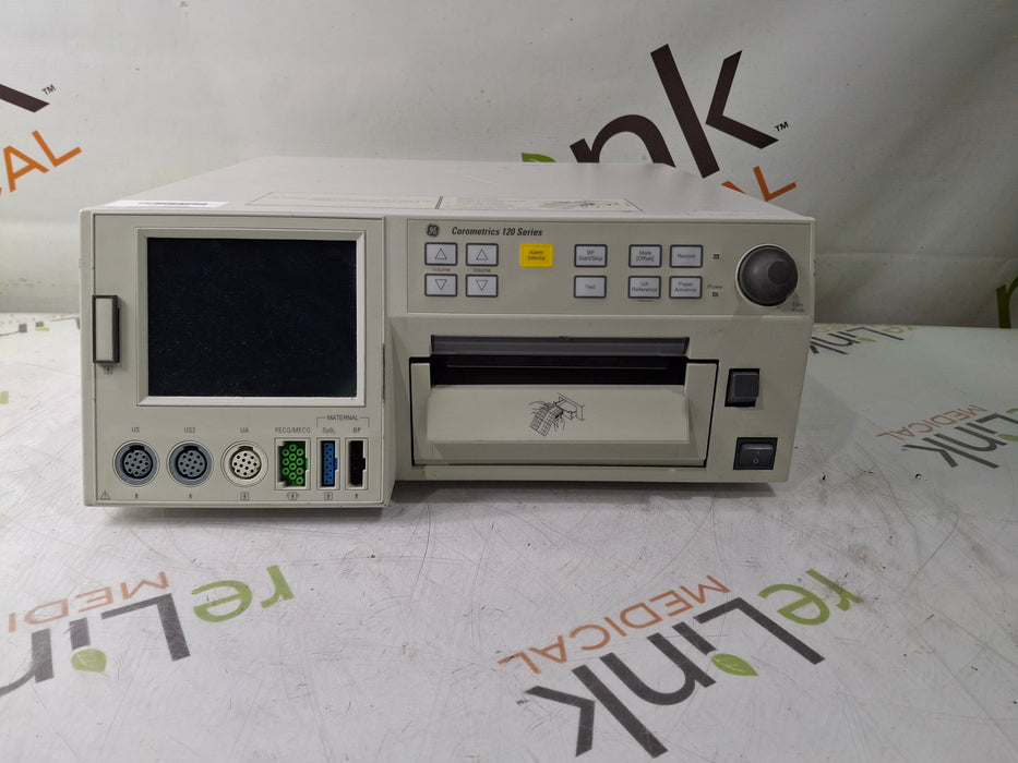 GE Healthcare Corometrics 120 Model 129 Fetal Monitor