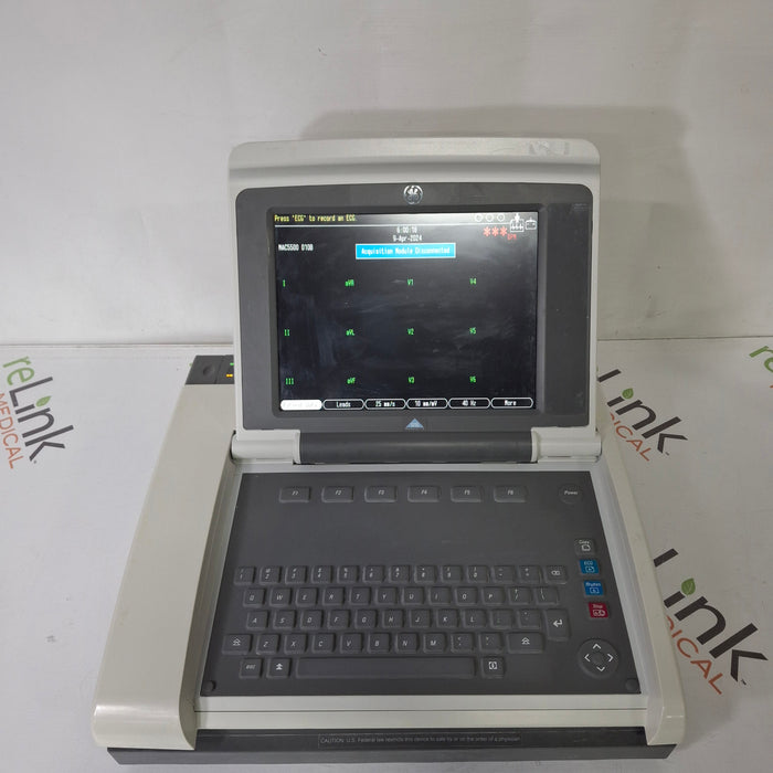 GE Healthcare MAC 5500 HD without CAM Module ECG System