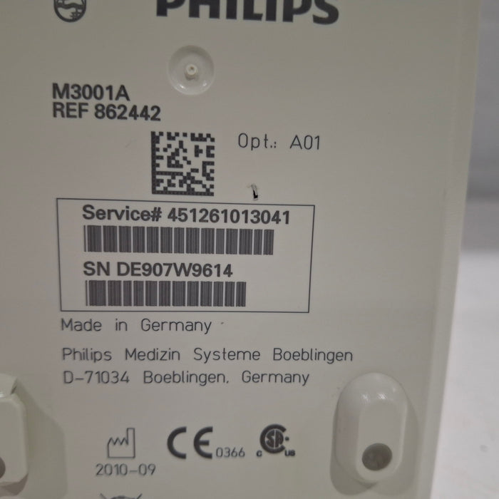 Philips M3001A-A01 Fast SpO2, NIBP, ECG MMS Module