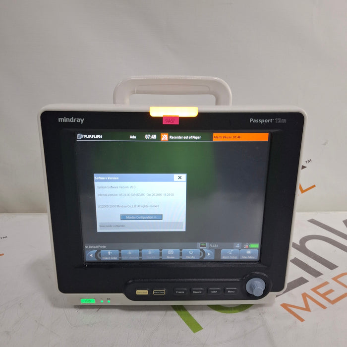 Mindray Passport 12m Patient Monitor