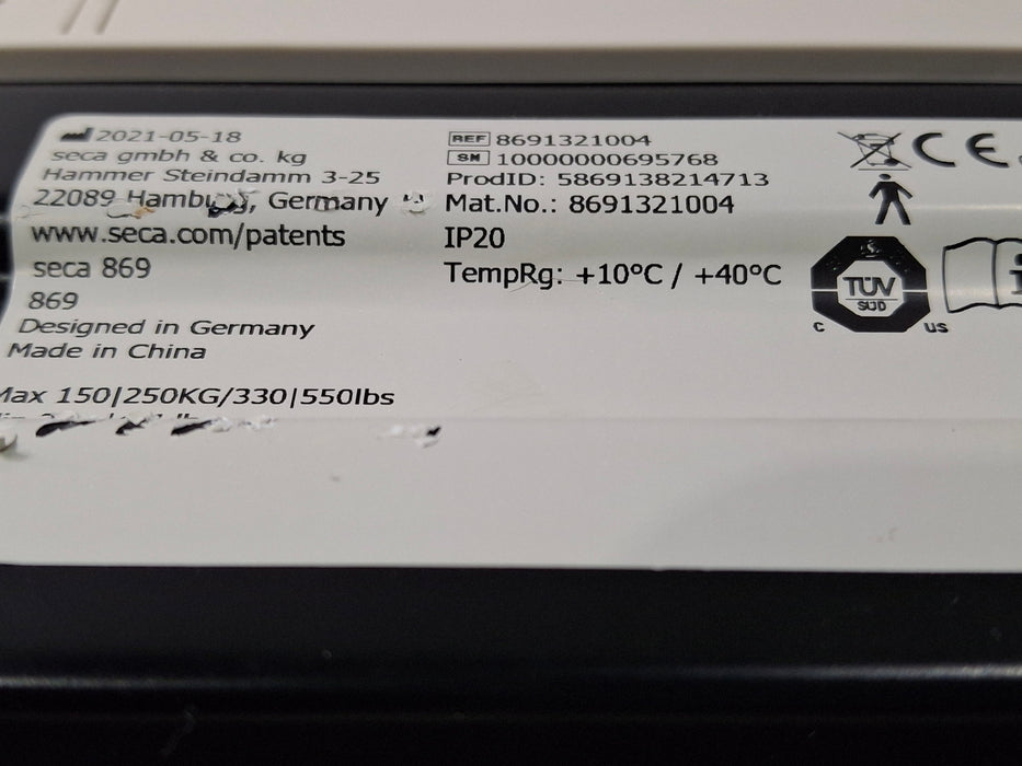 Seca Corp. 869 Patient Scale