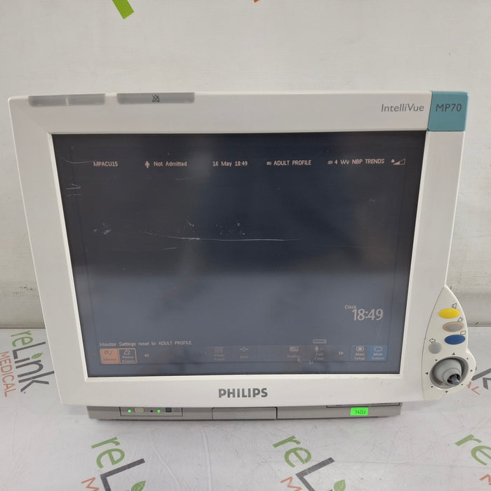 Philips Philips IntelliVue MP70 Patient Monitor Patient Monitors reLink Medical