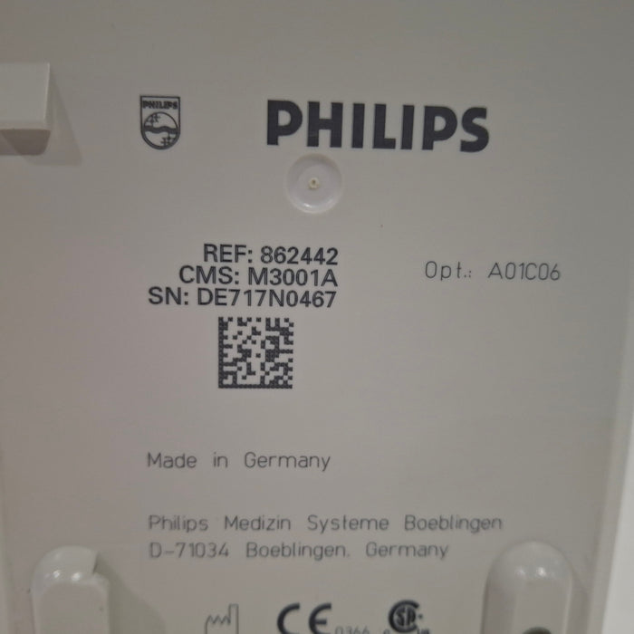 Philips M3001A-A01C06 Fast SpO2, NIBP, ECG, Temp, IBP MMS Module