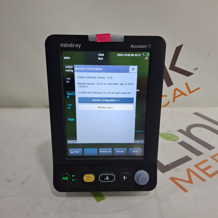 Mindray Accutorr 7 Vital Signs Monitor