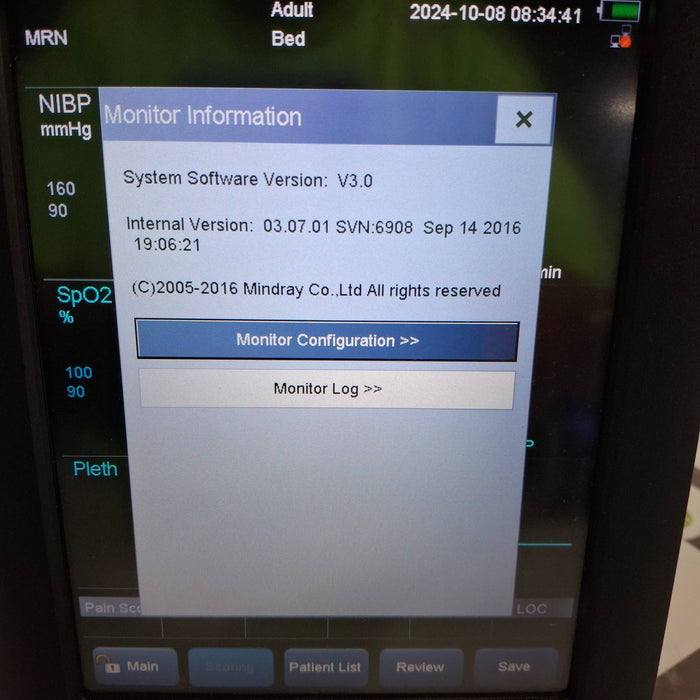 Mindray Accutorr 7 Vital Signs Monitor