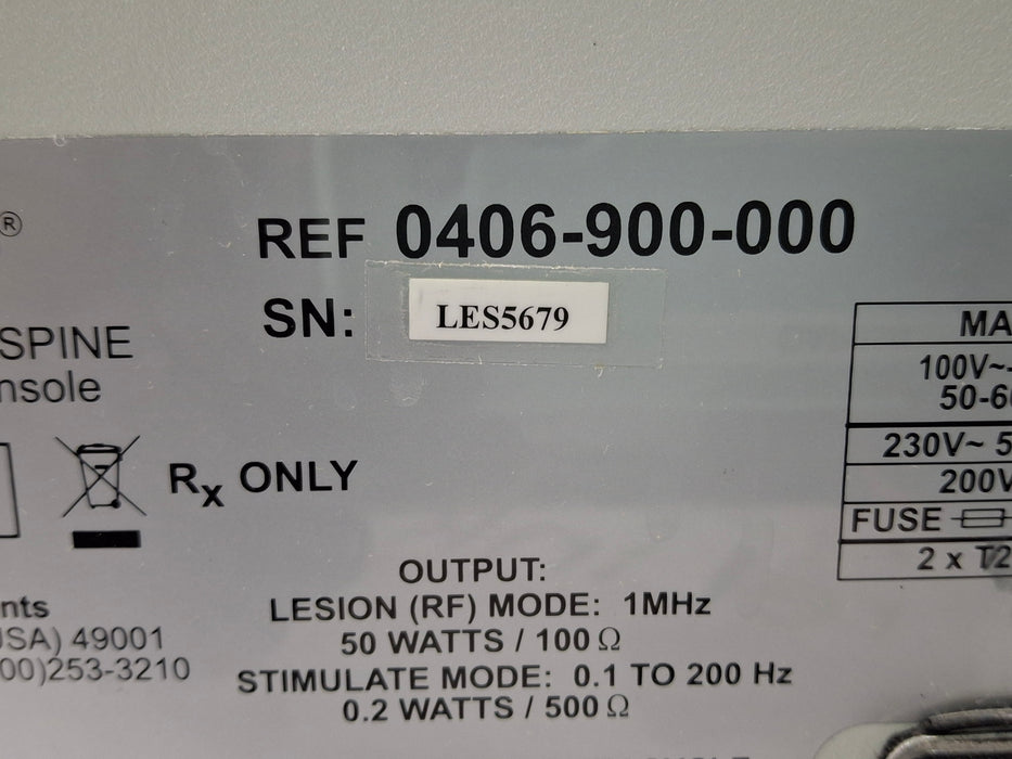 Stryker RF Multigen 0406-900-000 Radiofrequency Generator