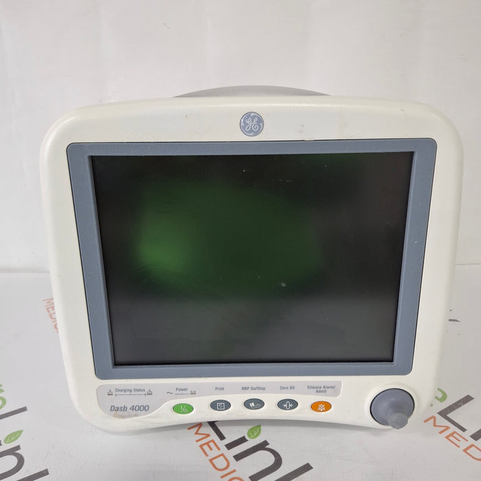 GE Healthcare Dash 4000 - GE/Nellcor SpO2 Patient Monitor