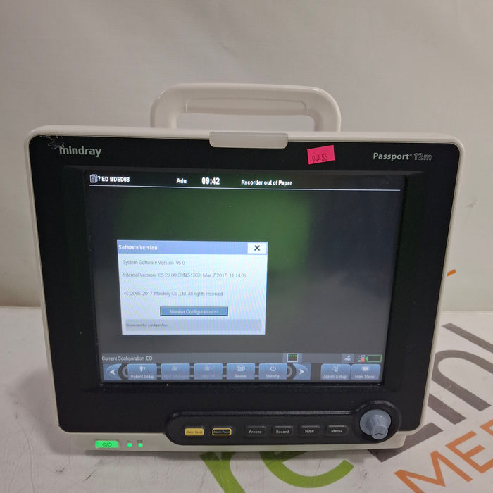 Mindray Passport 12m Patient Monitor