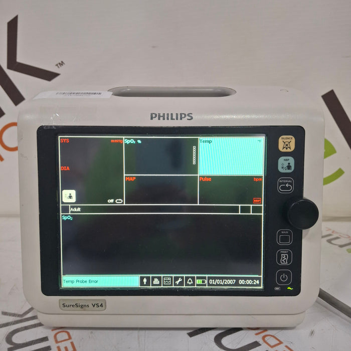 Philips SureSigns VS4 Vital Signs Monitor