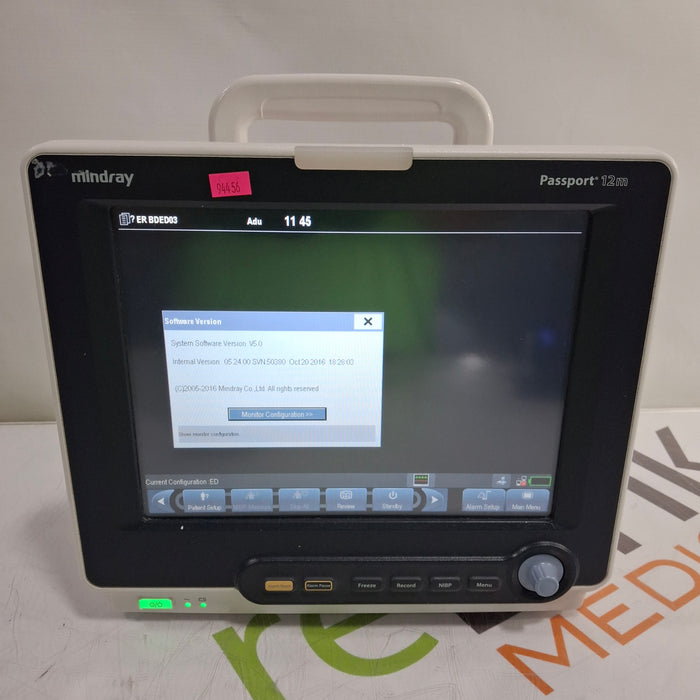 Mindray Passport 12m Patient Monitor