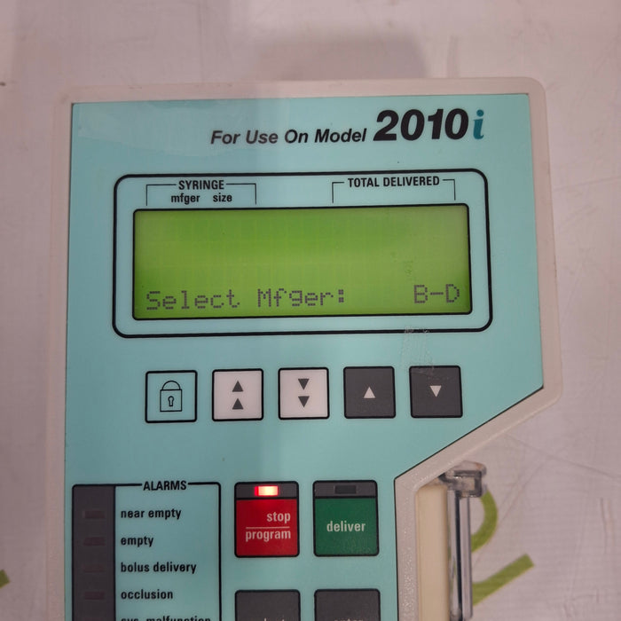 Medex Medfusion 2010i Syringe Infusion Pump