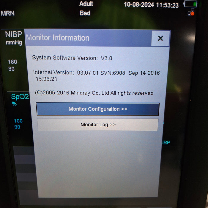 Mindray Accutorr 7 Vital Signs Monitor