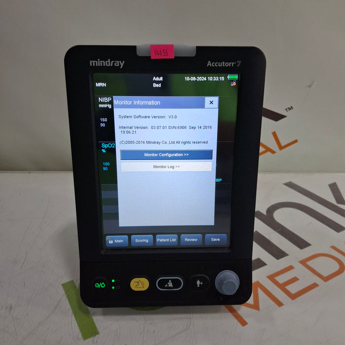 Mindray Accutorr 7 Vital Signs Monitor