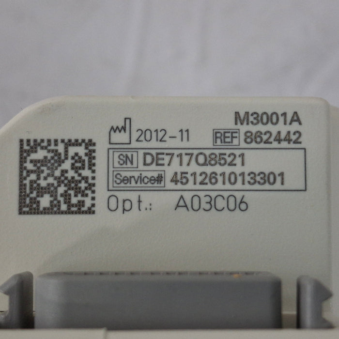 Philips M3001A-A03C06 Masimo SpO2, NIBP, ECG, Temp, IBP MMS Module