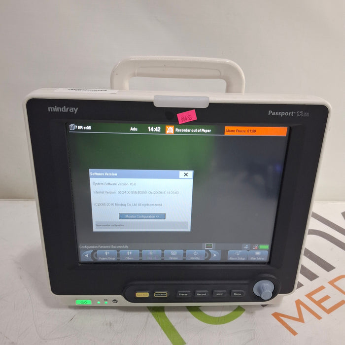 Mindray Passport 12m Patient Monitor