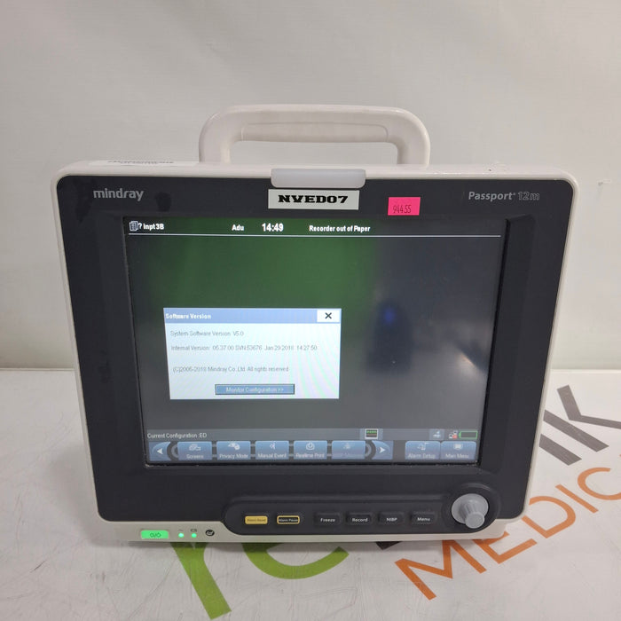 Mindray Passport 12m Patient Monitor