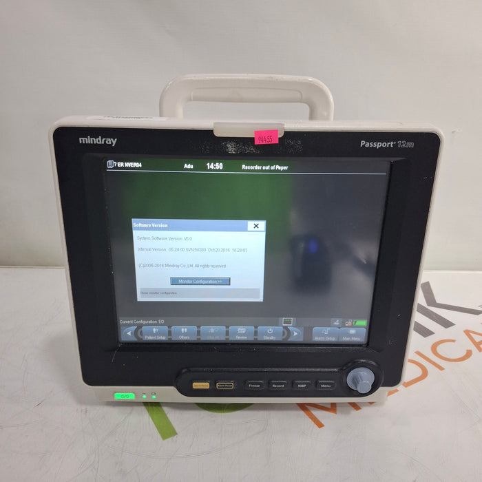 Mindray Passport 12m Patient Monitor