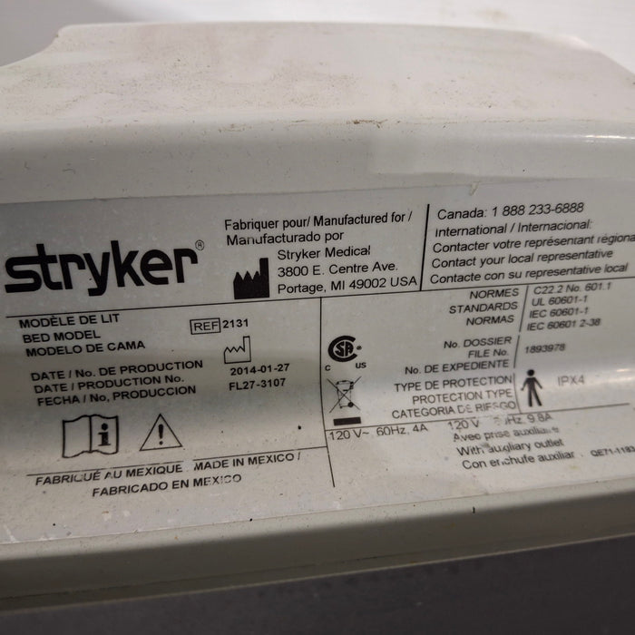 Stryker 2131 InTouch Bed