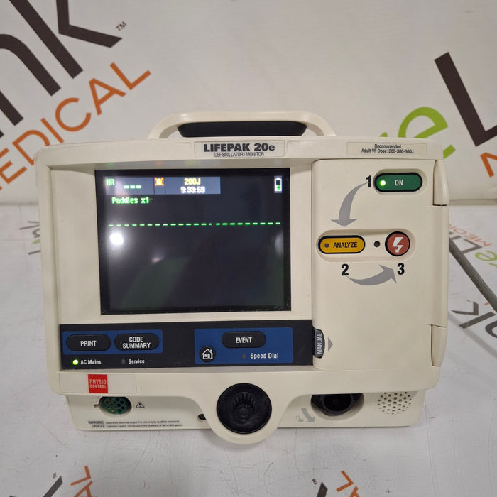 Physio-Control LifePak 20e Defibrillator