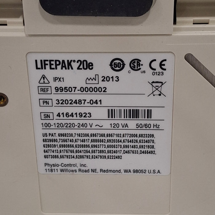 Physio-Control LifePak 20e Defibrillator