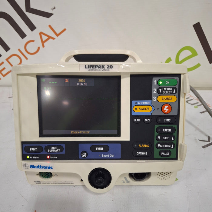 Physio-Control LifePak 20 Defib