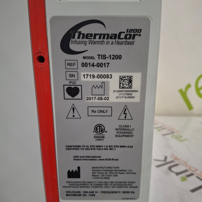 ThermaCor TIS-1200 Rapid-Infusor