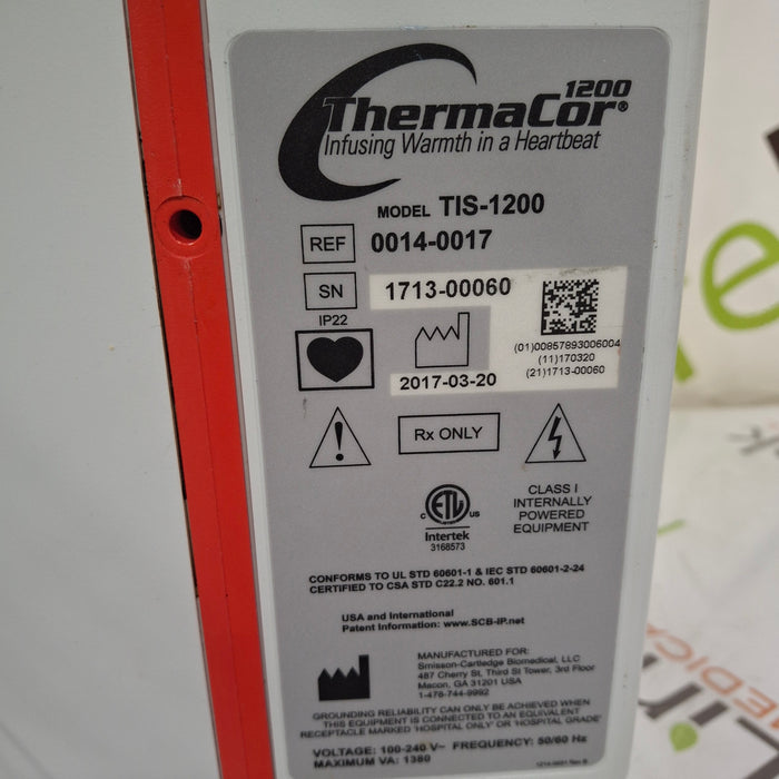 ThermaCor TIS-1200 Rapid-Infusor