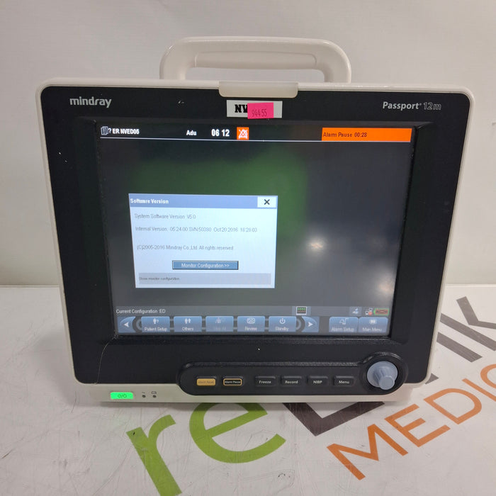 Mindray Passport 12M Patient Monitor