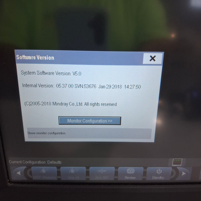 Mindray Passport 12M Patient Monitor