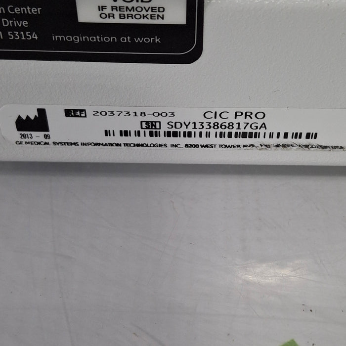 GE Healthcare MP100D CIC Pro Carescape Central Station