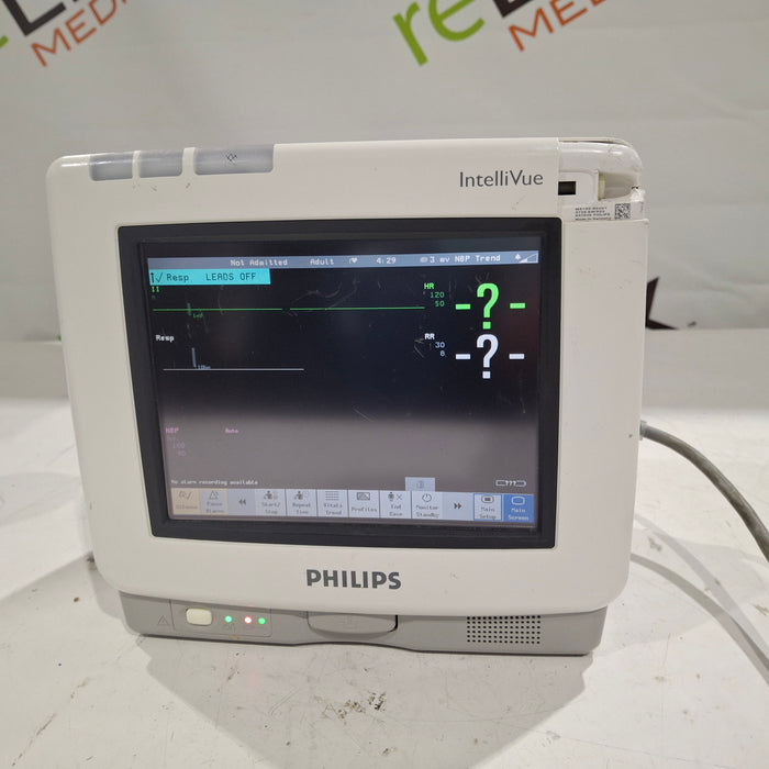 Philips Intellivue MP5 - ECG, Fast SpO2, NIBP Patient Monitor