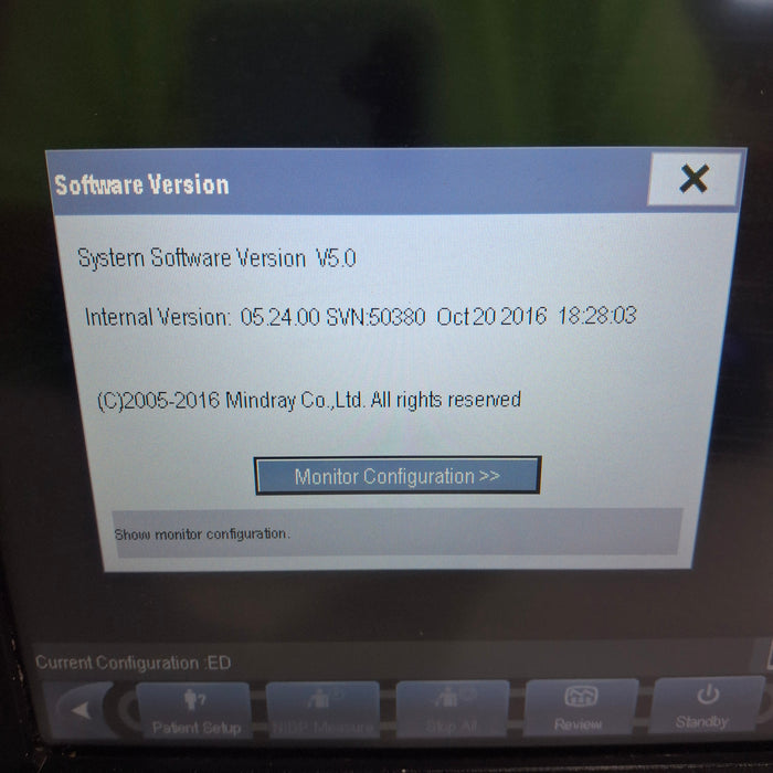 Mindray Passport 12M Patient Monitor