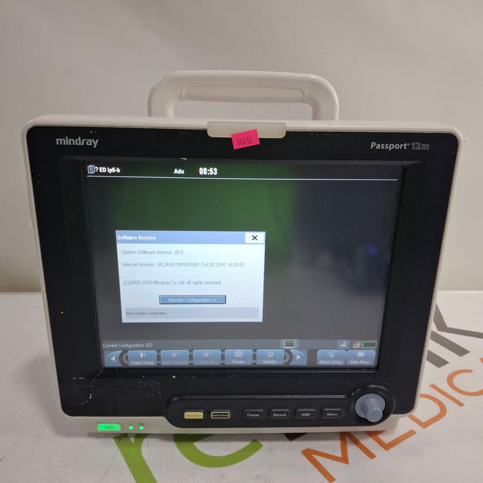 Mindray Passport 12M Patient Monitor