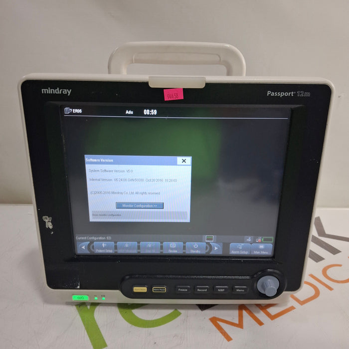 Mindray Passport 12M Patient Monitor