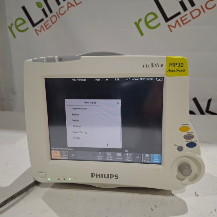 Philips IntelliVue MP30 - Anesthesia Patient Monitor