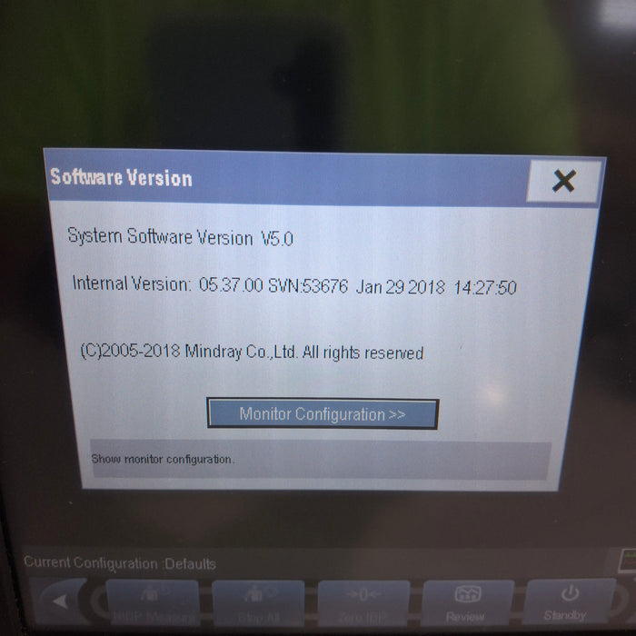 Mindray Passport 12M Patient Monitor