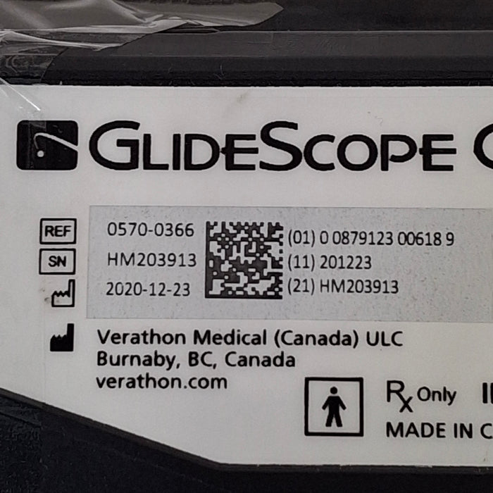 Verathon Medical, Inc GlideScope Go Portable Video Laryngoscope System