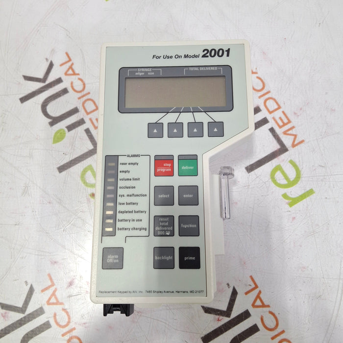 Smiths Medical Medfusion 2001 Syringe Infusion Pump